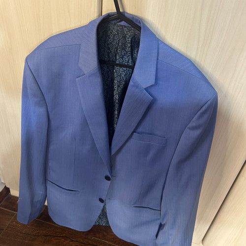 Custom Tailored men's jacket Bebe Tailor, ciel blue