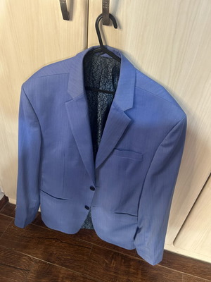 Custom Tailored men's jacket Bebe Tailor, ciel blue