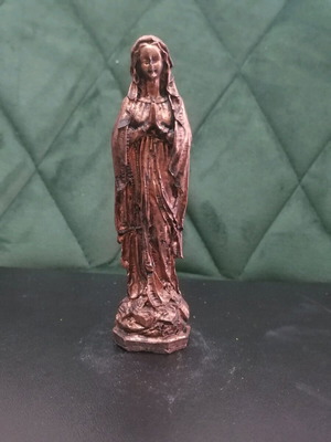 Gypsum statue Panagia bronze color new