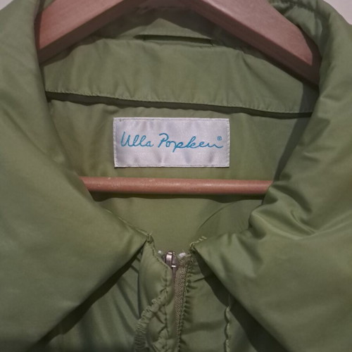 Plus size waterproof jacket like new, green, with many pockets