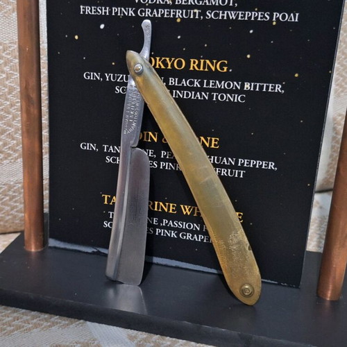 Straight razor φαλτσετα frameback John Engstrom Eskilstuna used