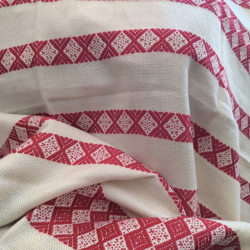 Tablecloth with embroidery new, size 140x100 cm