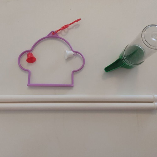 Bird cage accessories new, set with perches, waterer and swing