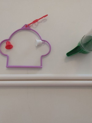 Bird cage accessories new, set with perches, waterer and swing