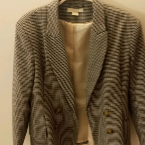Zara women's jacket like new, beige and brown
