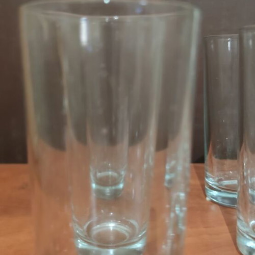 Pasabahce Alanya glass set, 12 pieces, new, heavy glass
