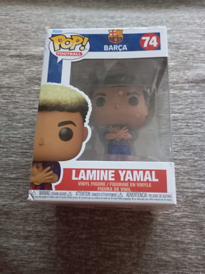 Funko POP! Football #74 Lamine Yamal FC Barcelona vinyl figure with box