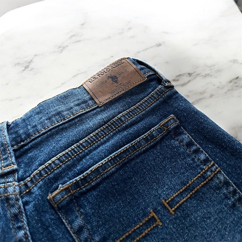 Children's U.S. Polo Assn. blue jeans like new, size 152 cm