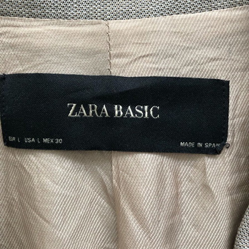 Zara women's blazer like new, size L, gray
