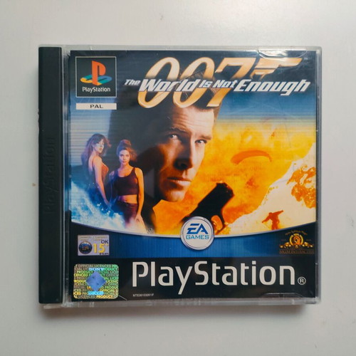 007 The World Is Not Enough PlayStation game used