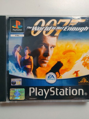 007 The World Is Not Enough PlayStation game used