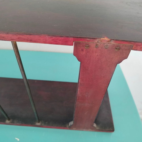 Wooden interwar shelf used with minor wear