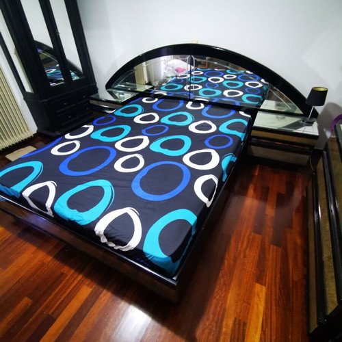 Double bedroom set used with 2 drawer units and dressing table with mirror