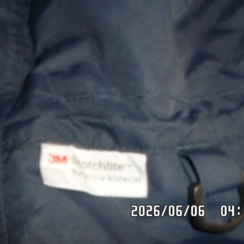 Jacket with Hood 3M Small Size Like New Black Red