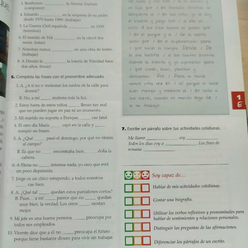 Spanish Learning Book Español en Marcha 3 B1 Libro del alumno like new