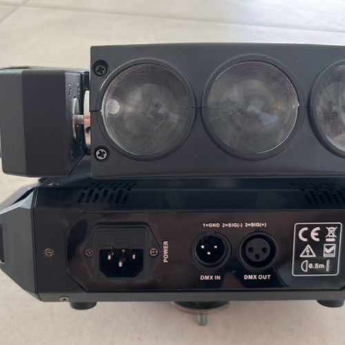 Spider Moving Head Stage Light like new, robotic triangle beam