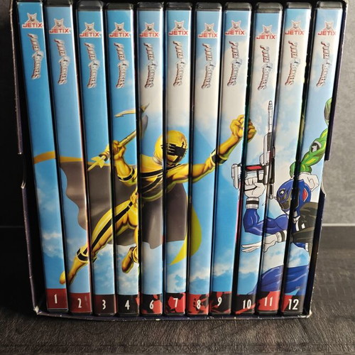 Jetix Power Rangers Mystic Force 11 DVD set used, dubbed