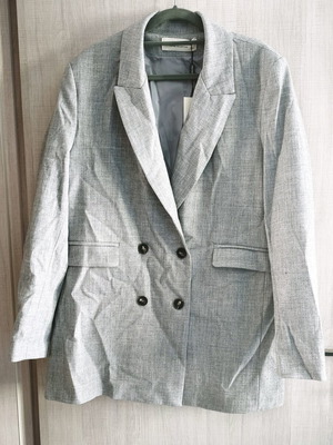 Vassia Kostara blazer new, winter 2025-2026 collection, size M/L, grey