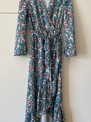 Maxi dress new, turquoise, S/M for spring and autumn