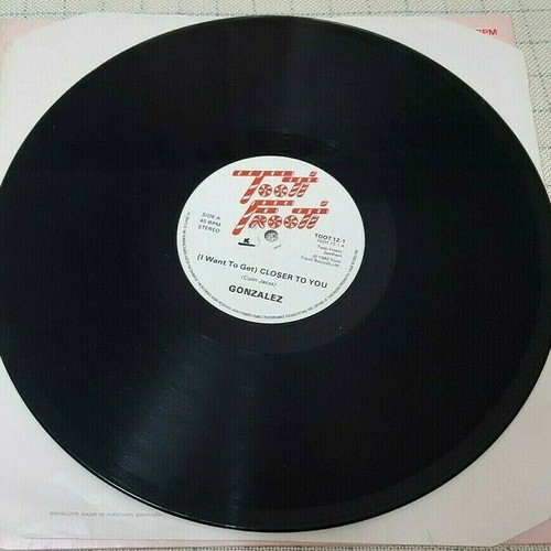 Gonzalez (I Want To Get) Closer To You 12' used, pop