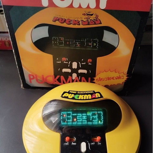 TOMY Electronics PUCKMAN used with box