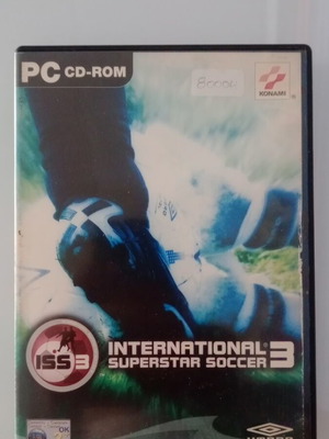 International Superstar Soccer 3 PC videogame μεταχειρισμένο, 2 δισκάκια χωρίς manual
