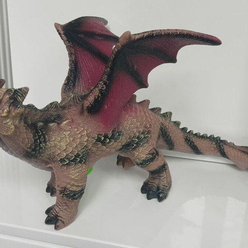 Large dragon with sound new, 56 cm length, 30 cm height