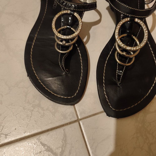 Gianna Kazakou sandals used with silver details size 39
