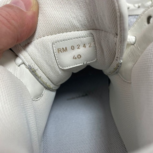 Celine leather sneakers like new, size 40, white