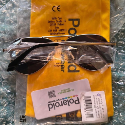Polaroid PLD8073/S GUA/M9 Aviator Sunglasses new, polarized, grey