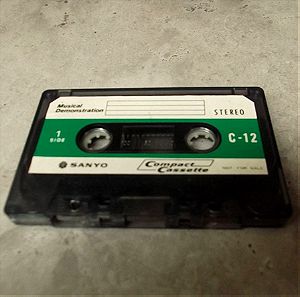 Πωλείται Υπερσυλλεκτική κασέτα  ήχου SANYO NTEMO DEMONSTRATION TAPE VINTAGE ΔΕΚΑΕΤΙΑΣ 1980