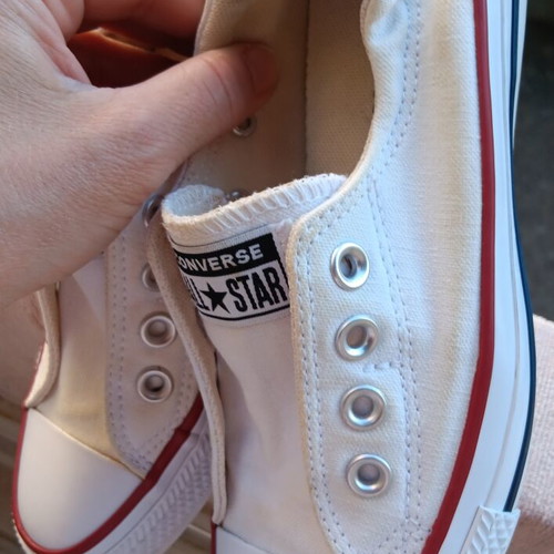 Converse All Star sneakers used size 36.5 white without laces