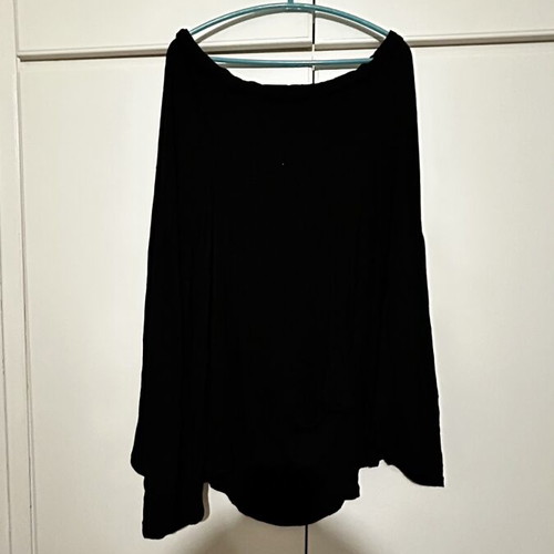 Genesis black midi/maxi skirt like new, size Large - XL