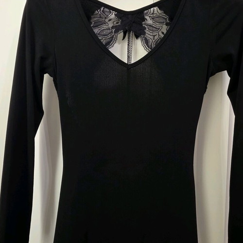 Dress midi backless black size M like new
