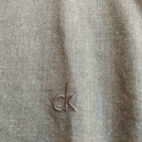 Calvin Klein slim fit shirt, brown, size L
