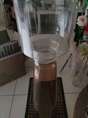 Glass floor decorative item new