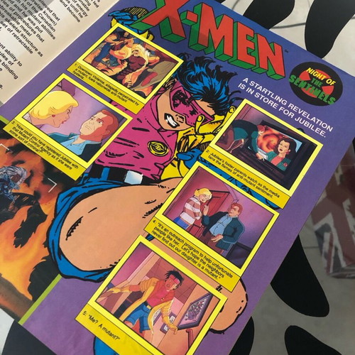 X-Men ‘92 Jim Lee Sticker Album like new with 156 stuck stickers