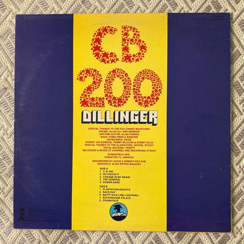 Dillinger-CB200 in very good condition