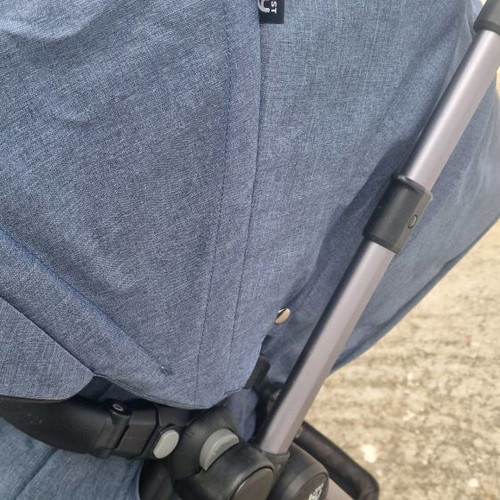 Just Baby 3-in-1 stroller used with adjustable orientation