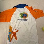 T-shirt Παραολυμπιακών Αθήνας 2011 μέγεθος S, 2 μπαλάκια τέννις Wilson Αθήνα 2004, μαντίλια Μόναχο 1972