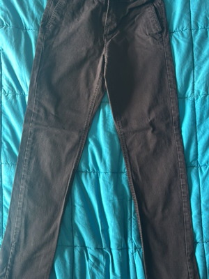 Zara kids slim fit jeans 9-10 years like new, black