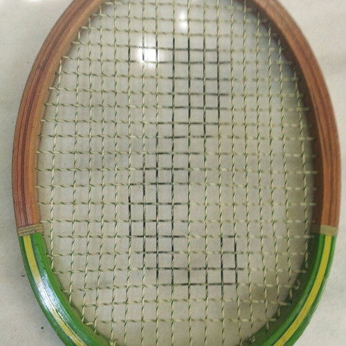 Spalding vintage tennis racket used from the 70s