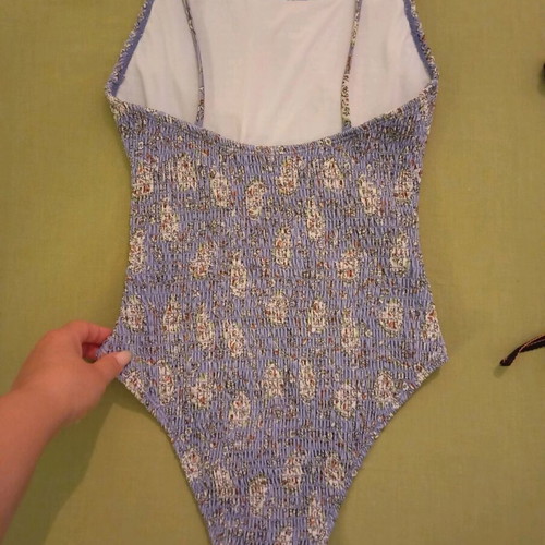 Lefties floral one-piece swimsuit like new, XS/S, lilac