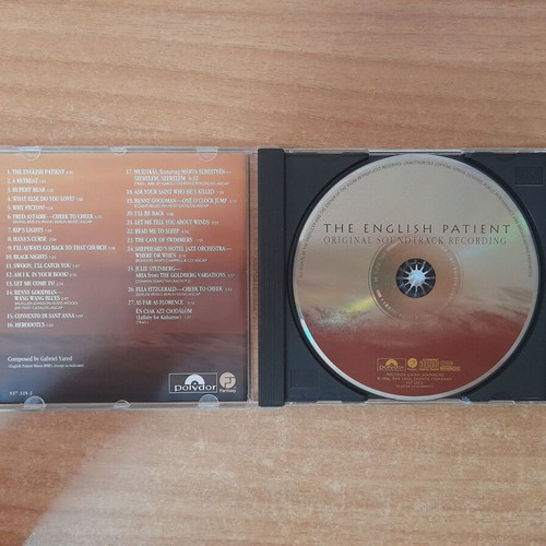 The English Patient OST CD, original soundtrack
