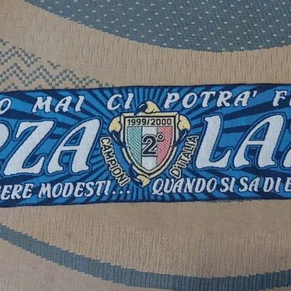 SS Lazio Campioni di Italia scarf 1999/2000 like new