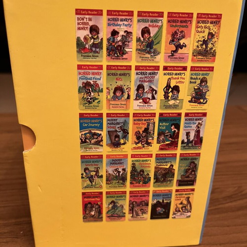 Horrid Henry Early Reader Set used, 24 books missing 1 and audio CD
