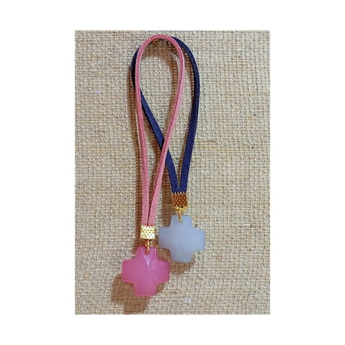 Handmade martyrika with suede cord in any color, per piece