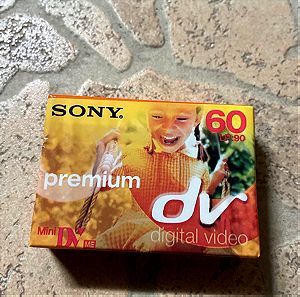 SONY DVM60 PR4 DV Premium MiniDV Digital Video Cassette 60min LP:90