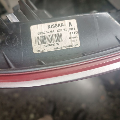 Nissan Note 2013-2017 right rear tail light 265503VA0A