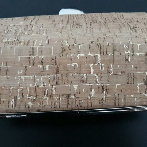 Bag to Bag γυναικείο τσαντάκι χειρός καινούργιο από φελό με αλυσίδα